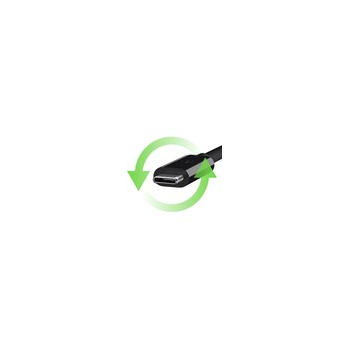 Belkin CABLE USB3.1/USB-C TO USB-A/UPTO 10 GBIT/S/ 3000MA/BLACK/1M F2CU029BT1M-BLK
