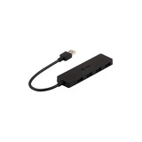 i-tec USB 3.0 SLIM HUB 4 Port passive - Black