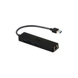 i-tec USB 3.0 Metal HUB 3 Port with Gigabit Ethernet Adapter