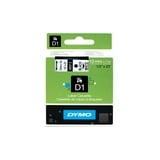 Dymo D1-TAPE 12MM X 7M/BLACK ON WHITE S0720530