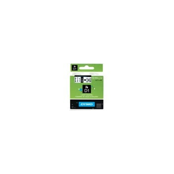Dymo D1-TAPE 12MM X 7M/BLACK ON WHITE S0720530
