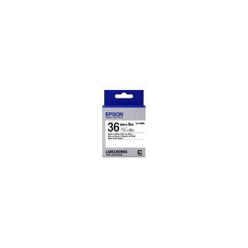 Epson Label Cartridge Standard LK-7WBN Black/White 36mm (9m) C53S657006