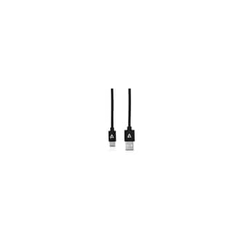 Adaptor V7 USB 2.0 A TO USB-C CABLE 2M BLK/480MBPS 3A PWR AND DATA CABLE V7U2AC-2M-BLK-1E