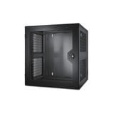Rack Apc NetShelter WX 13U w/Threaded Hole Vertical Mounting Rail Vented Front Door Black AR100HD
