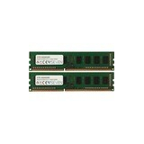 Memorie V7 2X4GB KIT DDR3 1600MHZ CL11/NON ECC DIMM PC3-12800 1.5V LEG V7K128008GBD