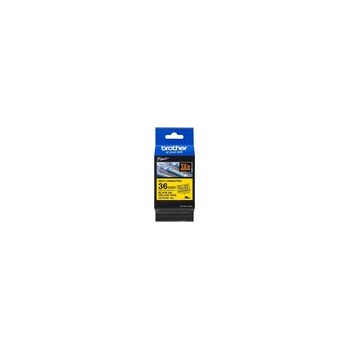 Brother TZE-SL661 SELF LAMINATING TAPE/36MM 8M YELLOW/BLACK TZESL661