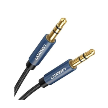 CABLU audio Ugreen, AV112 stereo (3.5 mm jack T/T), conectori auriti, 1.5m, braided, albastru 10686 (timbru verde 0.18 lei) - 6957303816866 CABLU audio Ugreen, AV112 stereo (3.5 mm jack T/T), conectori auriti, 1.5m, braided, albastru 10686 (timbru verde 0.18 lei) - 6957303816866