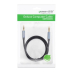 CABLU audio Ugreen, AV112 stereo (3.5 mm jack T/T), conectori auriti, 1.5m, braided, albastru 10686 (timbru verde 0.18 lei) - 6957303816866 CABLU audio Ugreen, AV112 stereo (3.5 mm jack T/T), conectori auriti, 1.5m, braided, albastru 10686 (timbru verde 0.18 lei) - 6957303816866
