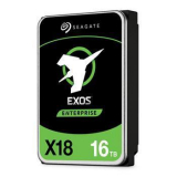 Seagate EXOS X18 16TB SATA SED/3.5IN 7200RPM HELIUM 512E/4KN ST16000NM001J