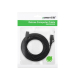 PATCH CORD U/FTP Ugreen Cat7, NW106 fire din cupru, flat cable, viteza maxima 10 Gbps, 3m, negru 11262 (timbru verde 0.08 lei) - 6957303882625 