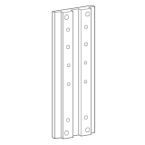 Ergotron MOUNT. KIT SERIE100/200/300/400/IN ALU PROFILE WALLMOUNT TRACK 97-091