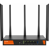 Tenda, W30E , Router wireless, 802.11ax, AX3000 Dual Band, Porturi Gigabit 1 WAN, 3 LAN , Antene 4 externe, max 200 utilizatori, acoperire 500 mp, Pt birouri, firme mici, internet cafe, locuinte mai 