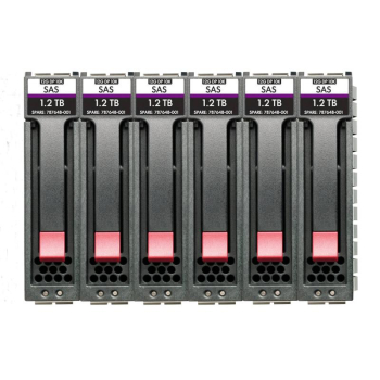 HPE MSA 10.8T SAS 10K SFF M2 6PK HDD BDL R0Q66A