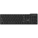 TASTATURA GENIUS wireless, multimedia, 104 taste + 12 taste multimedia (functii), USB, negru, KB-7100X 31320001400 (timbru verde 0.8 lei) 