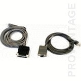 Cablu Datalogic Cable, RS-232, 9P, Female, Coiled, CAB-362, External Power, 6 ft. 90A051330