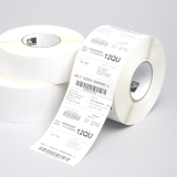 Zebra Label, Paper, 76x38mm; Thermal Transfer, Z-Perform 1000T, Uncoated, Permanent Adhesive, 76mm Core 880018-038