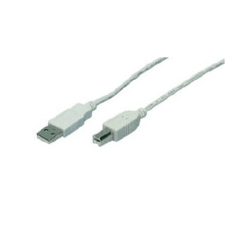 Adaptor Mcab 2M USB 2.0 A TO B CABLE - M/M/GREY 7100038