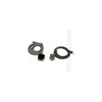 Cablu Datalogic Cable, RS-232 PWR, 9P, Female, Coiled, CAB-434, 8 ft. 