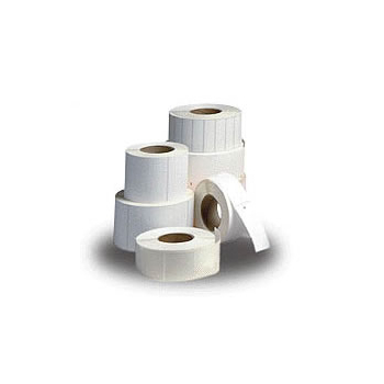 Zebra Label, Paper, 57x76mm; Thermal Transfer, Z-Select 2000T, Coated, Permanent Adhesive, 25mm Core, Perforation 3007203-T