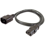 POWER CORD JUMPER C13-C14 CONNECTORS 2 METER LENGHT CATX