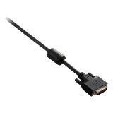 V7 DVI DUAL LINK CABLE 2M 6.6FT/DVI-D CABLE 4K/30HZ UHD BLACK V7E2DVI-02M-BLK