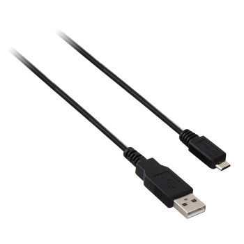 Cablu V7 USB2.0 A TO MICRO-B CABLE 1M BK/DATA CABLE 480MBPS PERIPHERALS V7E2USB2AMCB-01M