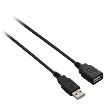 Cablu V7 USB 2.0 A EXTENSION CABLE 3M/USB DATA EXTENSION CABLE 480MBPS V7E2USB2EXT-03M