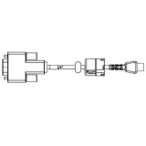 Zebra KIT ACC QLn/ZQ6 Serial Cable, 6 (with strain relief) PC-DB9 P1031365-053