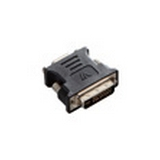 V7 DVI-I TO VGA ADAPTER BLACK/DVI-I TO VGA VID ADPTR 1080P FHD V7E2DVIIMVGAF-ADPTR
