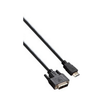 V7 HDMI TO DVI-D SINGLE LINK 2M/HDMI TO DVI-D CABLE 1080P FHD 2M V7E2HDMIDVID-02M