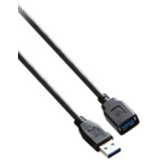 Cablu V7 USB A 3.2 GEN1 EXT CABLE 1.8M/USB A DATA EXTENSION CABLE 5GBPS V7E2USB3EXT-1.8M