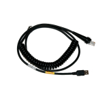 USB BLACK TYPE A 5M COILED 5V HOST POWER