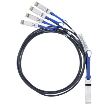 Cablu Cisco 40GBASE ACTIVE OPTICAL QSFP/TO 4SFP BREAKOUT CABLE 1M IN QSFP-4X10G-AOC1M=