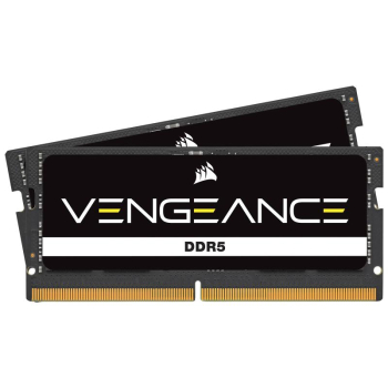 Memorie notebook Corsair Vengeance 64GB, DDR5, 5600MHz, CL48, 1.1v, Dual Channel Kit CMSX64GX5M2A5600C48 Memorie notebook Corsair Vengeance 64GB, DDR5, 5600MHz, CL48, 1.1v, Dual Channel Kit CMSX64GX5M2A5600C48
