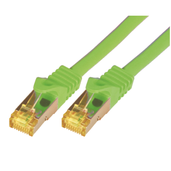 Cablu Mcab CAT7 SFTP RJ45 LSZH 3M GREEN/10GBIT RAW PATCH CABLE 3774
