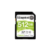Card memorie Kingston 512GB SDXC CANVAS SELECT PLUS/100R C10 UHS-I U3 V30 SDS2/512GB