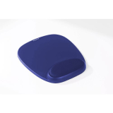 Kensington FOAM MOUSE PAD WITH INTEGRATED/WRIST SUPPORT- BLUE 64271