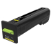 Lexmark CORPORATE TONER CARTRIDGE/YELLOW 22K PGS CS820DE/DTE/DTFE 72K2XYE