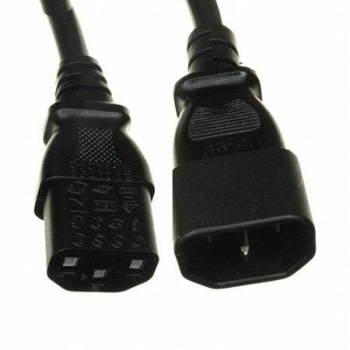 POWER CORD C13 TO C14 (RECESSED RECEPTACLE), 10A CATX