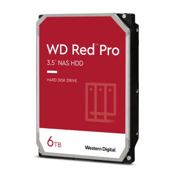 Western Digital 6TB RED PRO 256MB CMR/3.5IN SATA 6GB/S 7200RPM WD6003FFBX