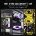 Cooler procesor Corsair Ventilator CR iCUE LINK RX140 RGB WHITE CO-9051023-WW