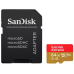 Card memorie SanDisk EXTREME PLUS MICROSDXC 64GB+SD/ADAPTER 200MB/S 90MB/S A2 C10 V3 SDSQXBU-064G-GN6MA
