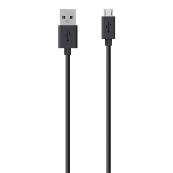 Adaptor Belkin MIXIT MICRO USB TO USB-A/CABLE 3M BLACK F2CU012BT3M-BLK