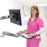 Ergotron LX SIT-STAND WALLM KEYBOARD ARM/2.3KG LIFT 50.8CM 10Y WARRANTY 45-354-026