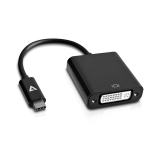 Adaptor V7 USB-C TO DVI-D VIDEO ADAPTER/USB-C TO DVI-D 1080P VIDEO ADPTR V7UCDVI-BLK-1E