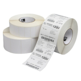 Zebra Label, Paper, 64x64mm; Thermal Transfer, Z-PERFORM 1000T, Uncoated, Permanent Adhesive, 76mm Core 880014-063