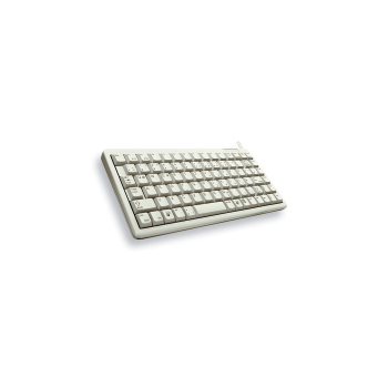 Light Grey, USB, PS / 2 (via included adapter), US English with â‚¬, space-saving with 86 keys, light weight, ML technology (Gold Crosspoint contacts), designed for continuous use - more than 20 million presses per key, LED display , cable length