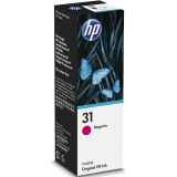 Cartus Cerneala Original HP Magenta, nr.31, pentru Smart Tank 500|515|516|530|555|615, 8K, (timbru verde 0.15 lei), 1VU27AE 