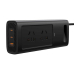INVERTOR ELECTRIC auto Baseus, IGBT, 2 x AC, 2 x USB Type-C, 1 x USB, 150W 220V, conectare auto 12V, negru CGNB020101 (timbru verde 2.00 lei) - 6932172628093 