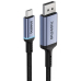 CABLU video Baseus, USB Type-C (T) la DisplayPort (T), 1.5m, rezolutie maxima 8K UHD la 60 Hz, negru B0063370D111-00 (timbru verde 0.18 lei) - 6932172650360 